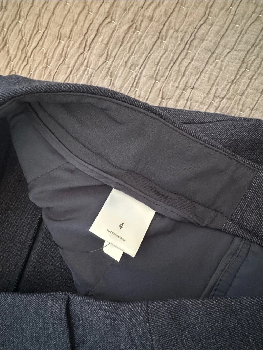 Express Editor Mid Rise Bootcut Dress Pants - Picture 4 of 5